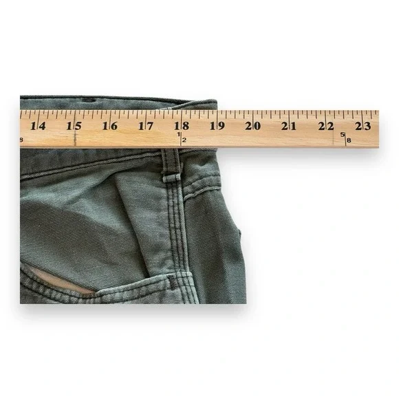 Carhartt Men's Original Dungaree Fit Carpenter Pants Size 38x34 Flame Resistant - Picture 3 of 8